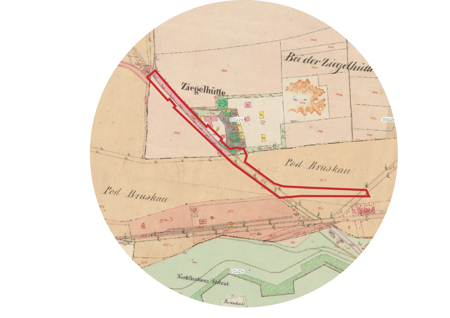 Zachycení původní podoby Dejvické ulice Zachycení původní podoby Dejvické ulice